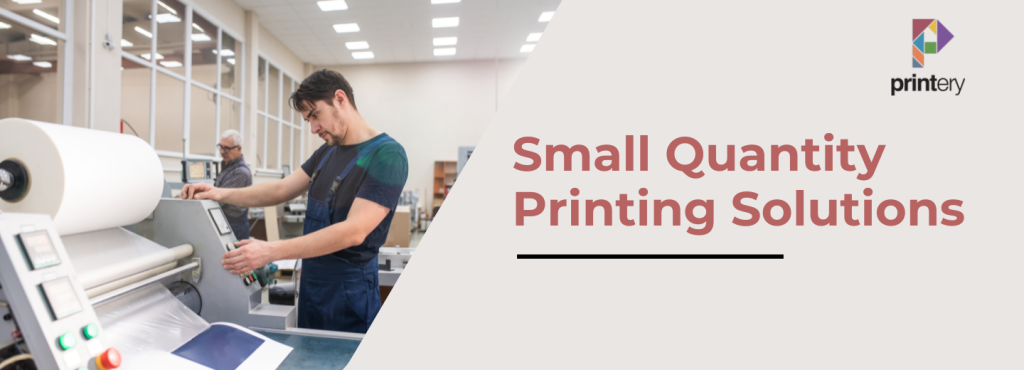 Small Quantity Printing Solutions Dubai